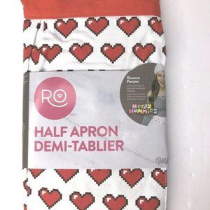 RO Half Apron Demi-Tabler Hearts- Valentine- NEW IN PACKAGE